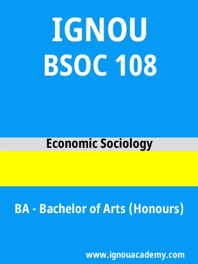 BSOC 108 Solved Assignment