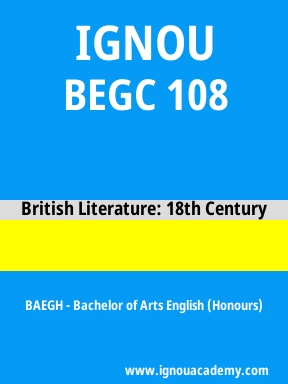 BEGC 108 Solved Assignment