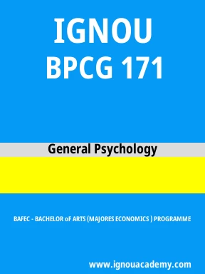 BPCG 171 Solved Assignment