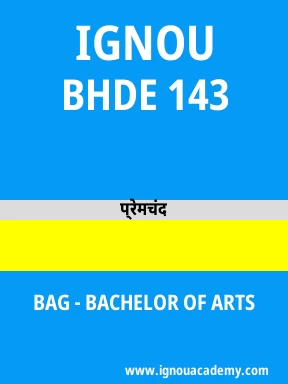 BHDE 143 Solved Assignment