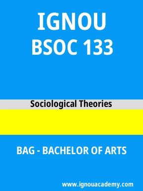 BSOC 133  Solved Assignment