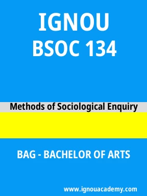 BSOC 134 Solved Assignment