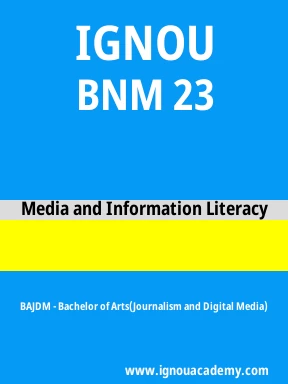 BNM 23 Solved Assignment