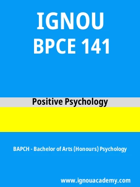 BPCE 141 Solved Assignment