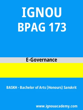 BPAG 173 Solved Assignment