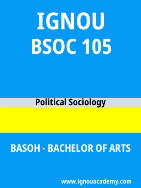 BSOC 105 Solved Assignment