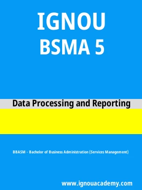 BSMA 5 Solved Assignment
