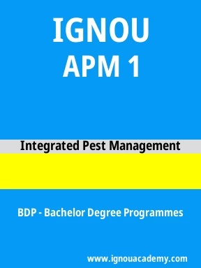 APM 1 Solved Assignment