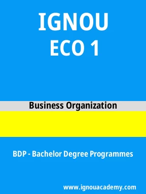 ECO 1 Solved Assignment