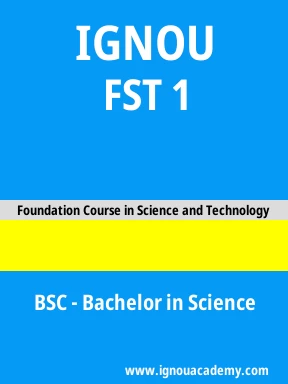 FST 1 Solved Assignment