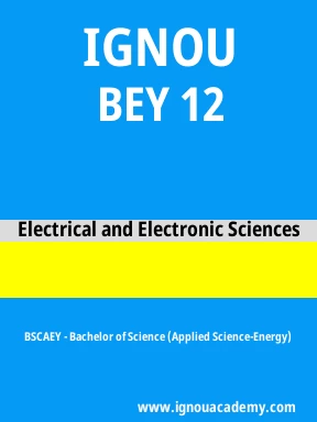 BEY 12 Solved Assignment
