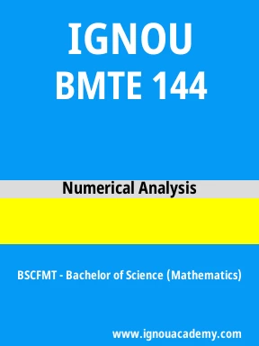 BMTE 144 Solved Assignment