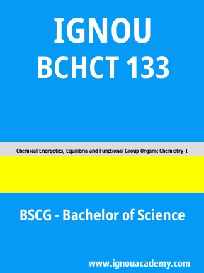 BCHCT 133 Solved Assignment