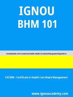BHM 101 Solved Assignment