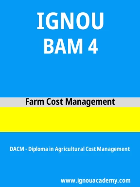 BAM 4 Solved Assignment