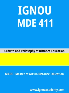 MDE 411 Solved Assignment