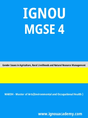 MGSE 4 Solved Assignment