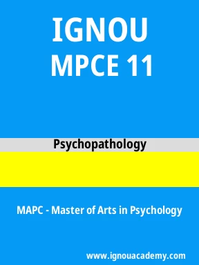MPCE 11 Solved Assignment