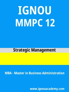 MMPC 12 Solved Assignment