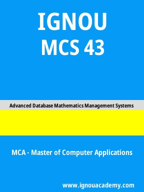 MCS 43 Solved Assignment