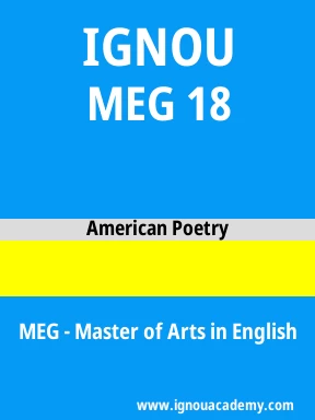 MEG 18 Solved Assignment