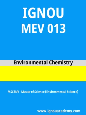 MEV 013 Solved Assignment