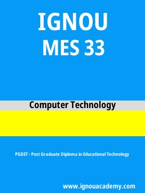 MES 33 Solved Assignment