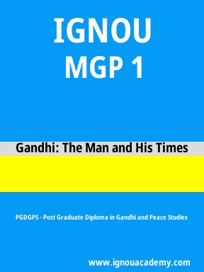 MGP 1 Solved Assignment