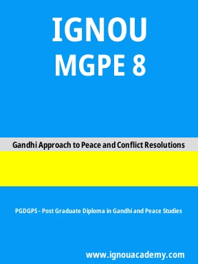 MGPE 8 Solved Assignment