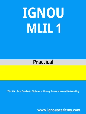MLIL 1 Solved Assignment